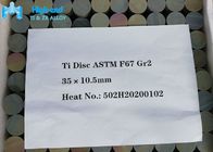 Implantats-Diskette Astm F136 Titan-flache runde Metallscheiben ISO 5832 ordnen 2