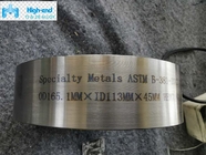 Titanheißer geschmiedeter nahtloser Ring des legierungs-Ring-ASTM B381 Gr1