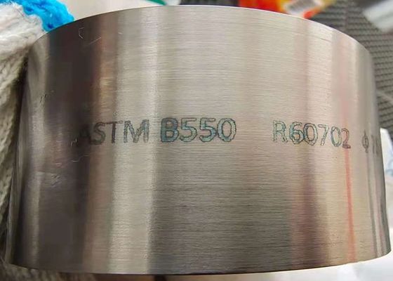 Zr 60702 nahtlose gerollte Ringe des Zirkonium-Schmieden-Ring-ASTM B550